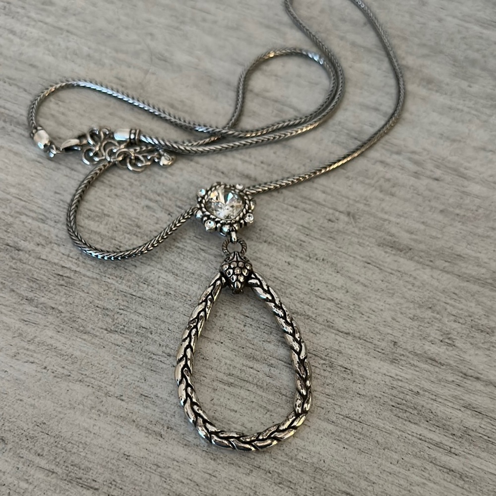 Brighton Silver Vintage-Inspired Necklace